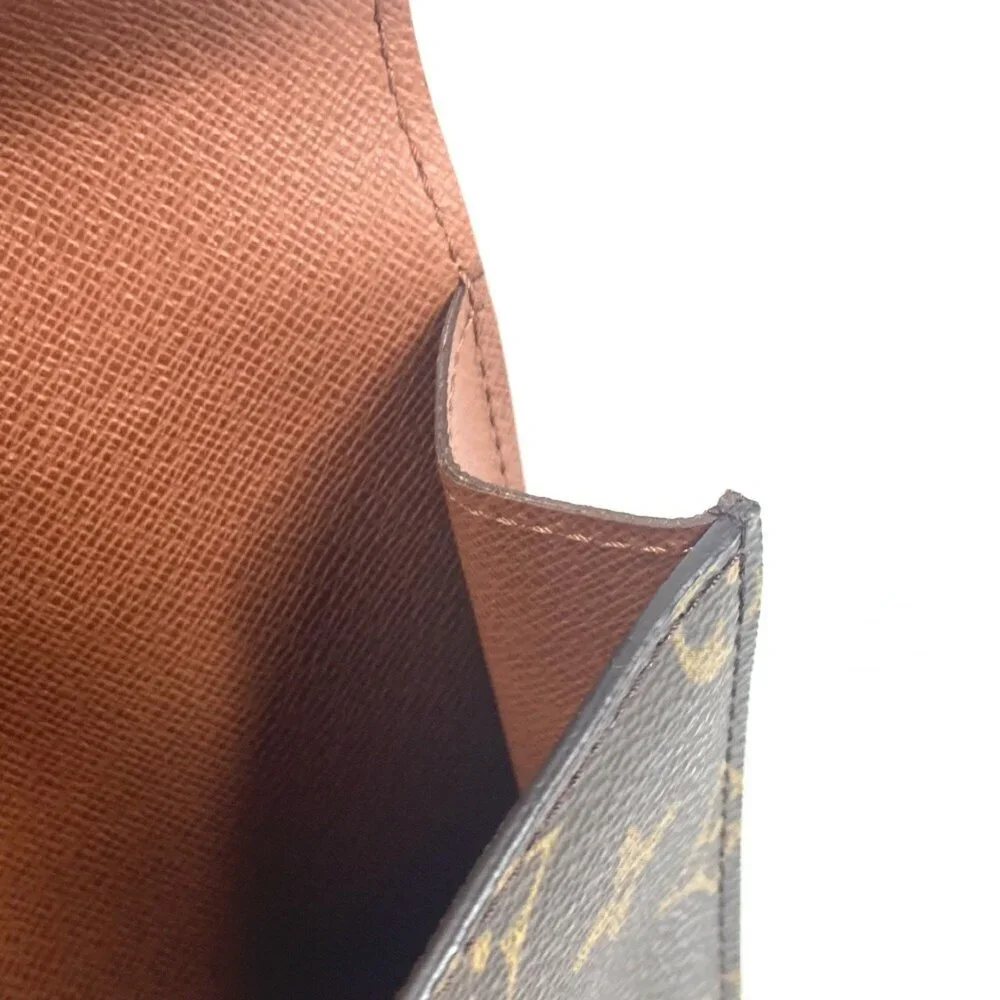 LOUIS VUITTON Authentic Brown Monogram Canvas Hobo Bag